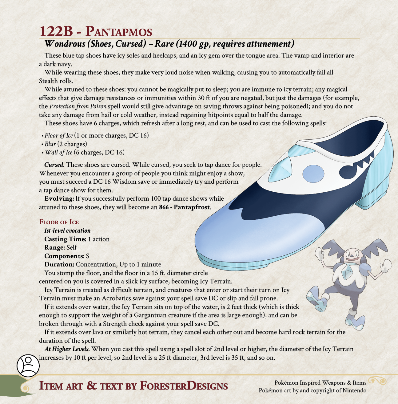 122B - Galarian Mr. Mime by ForesterDesigns