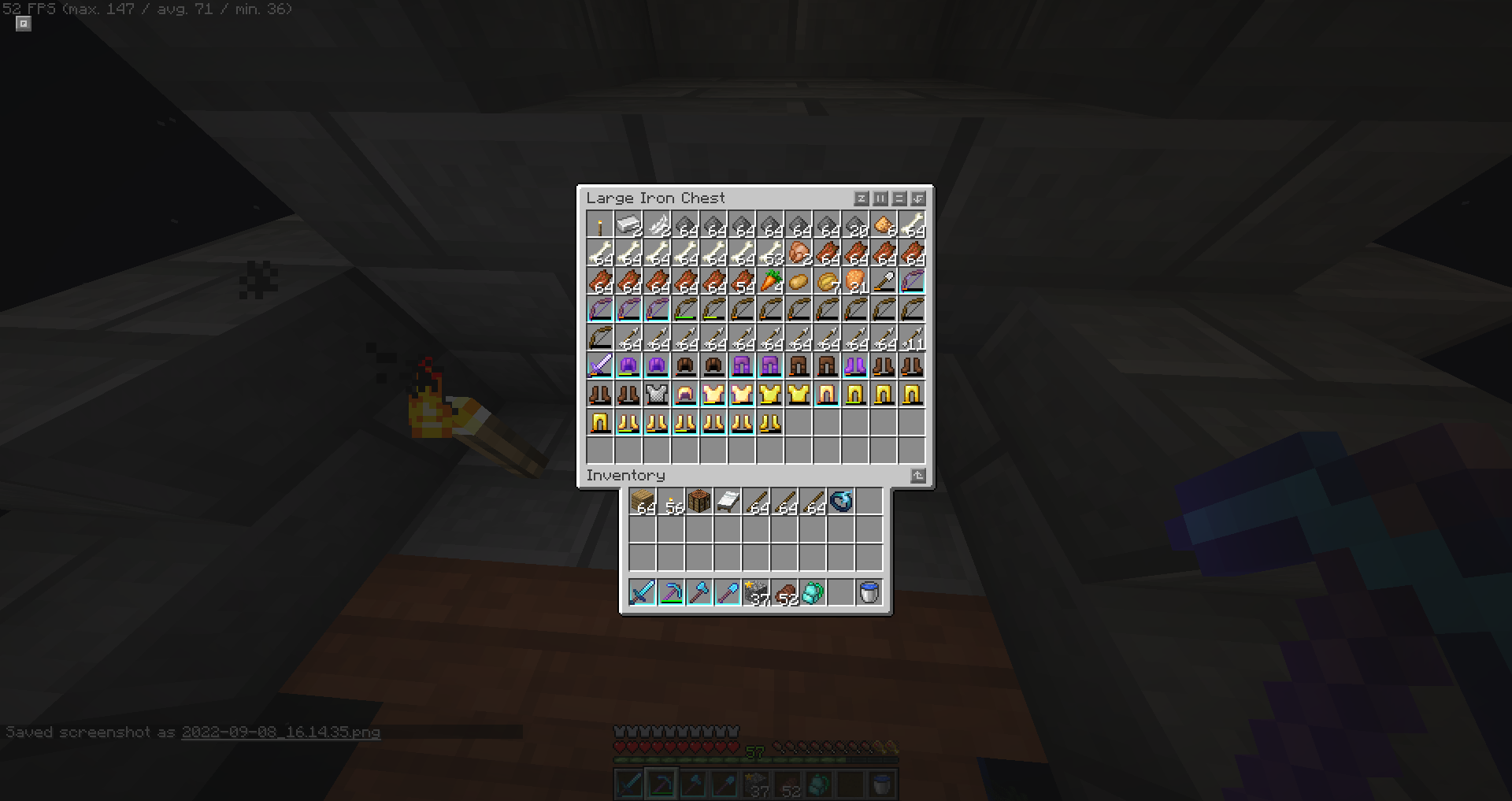 15 minutes of AFKing with an autoclicker (Looting III). Autoclicker and ...