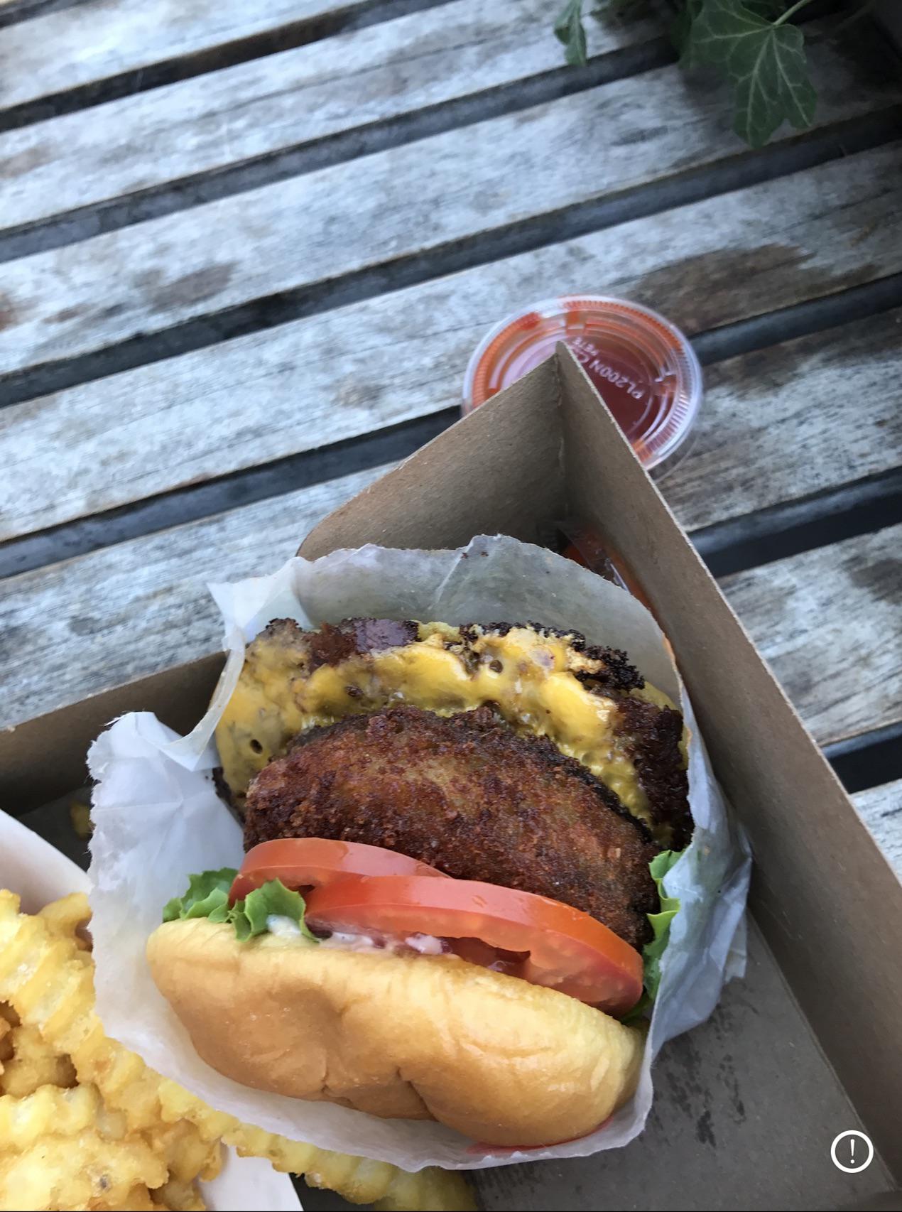 Shack Stack burger from Shake Shack | Scrolller