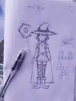 Quick megumin sketch
