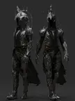 Mercurial armor for Path of Exile by Andres Rios
