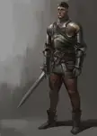 corruption monk knight by EKA