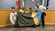 Evanston, IL has a new flag! Designed by 7-year-old Bernie Allen-Harrah