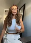 Busty in white