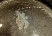 What is this rainbow splotch in my pan?