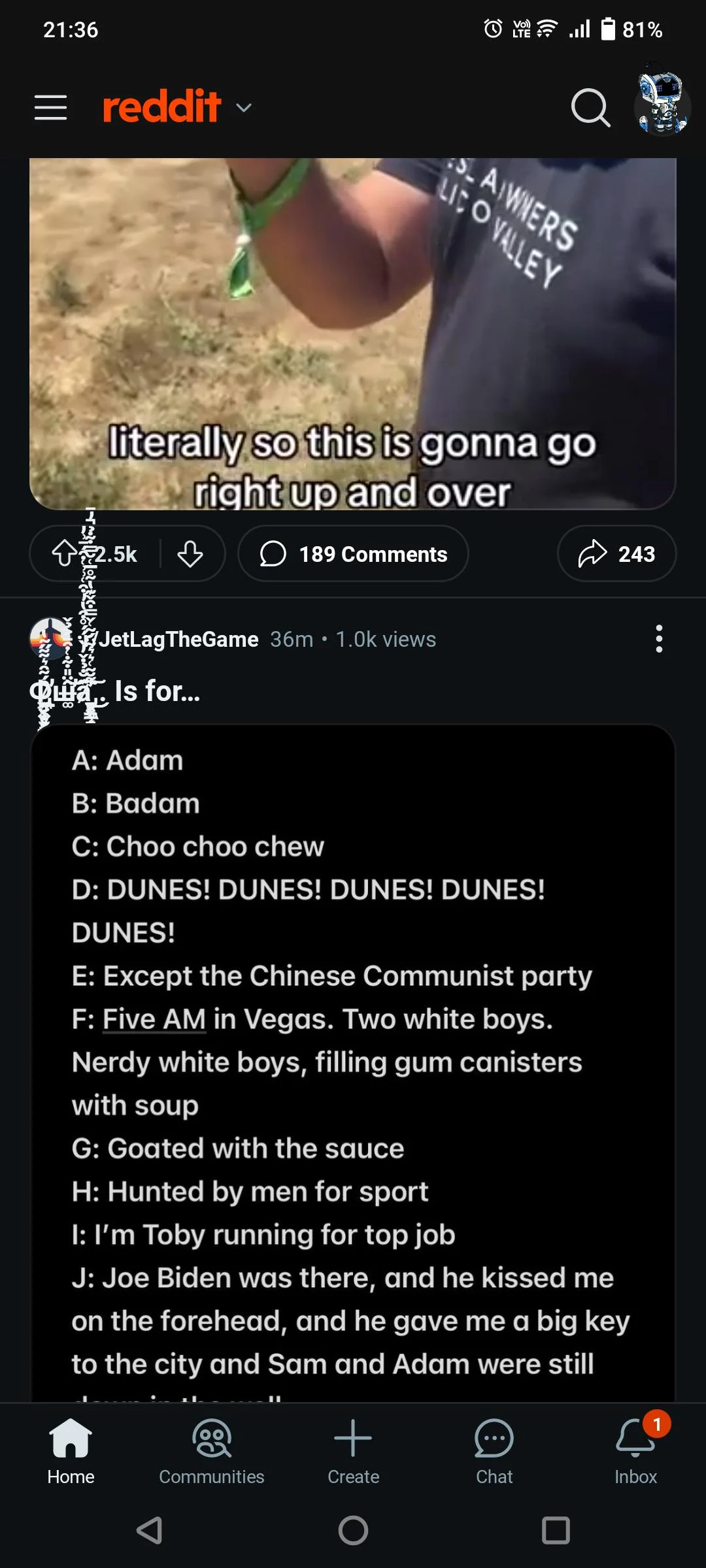 Reddit Having A Stroke Scrolller