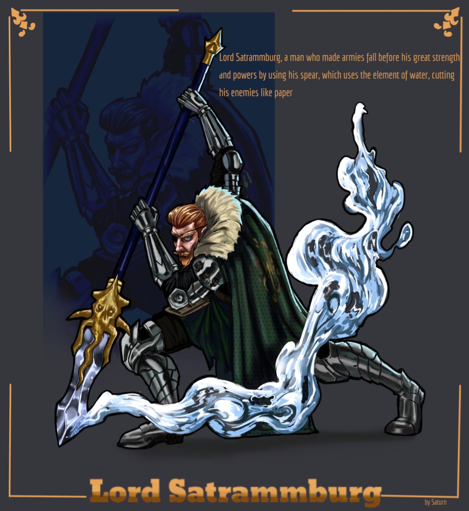 [For hire] Turn your RPG character into art! Commissions open for illustrations of D&D.Contact me.