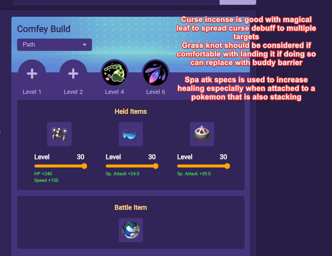 Support Item Build Item builds for Support pokemon as of 1/2/2025 | Scrolller