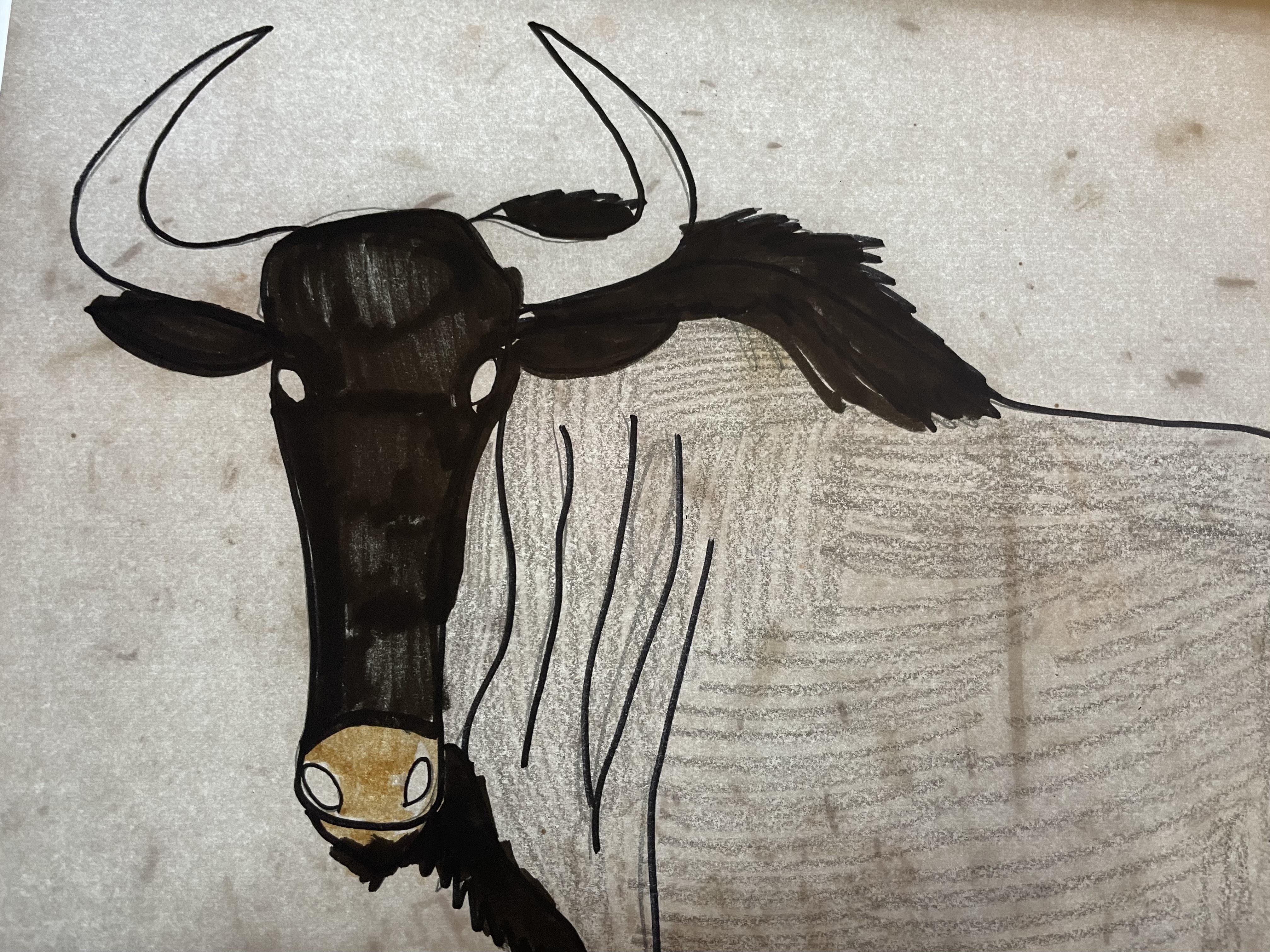 Guess what this animal is. It lives in Africa and found alongside zebras and they’re grazers