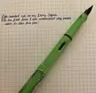 Lamy Safari with left-handed nib!!