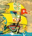 Poster art for the film The Sea Hawk (1924), by an unknown artist
