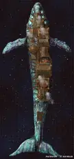 Space Whale Port (28x60)