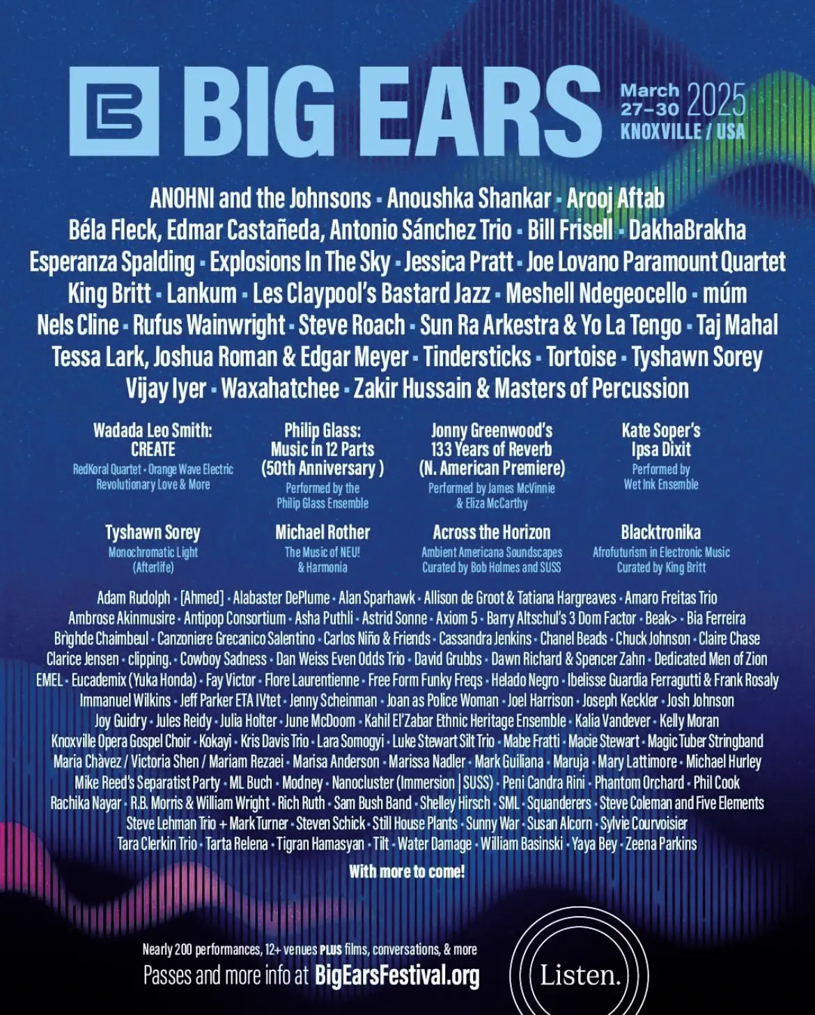 133 Years of Reverb North American Premiere at Big Ears