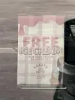 Free ice cream for kids under 80 years old!