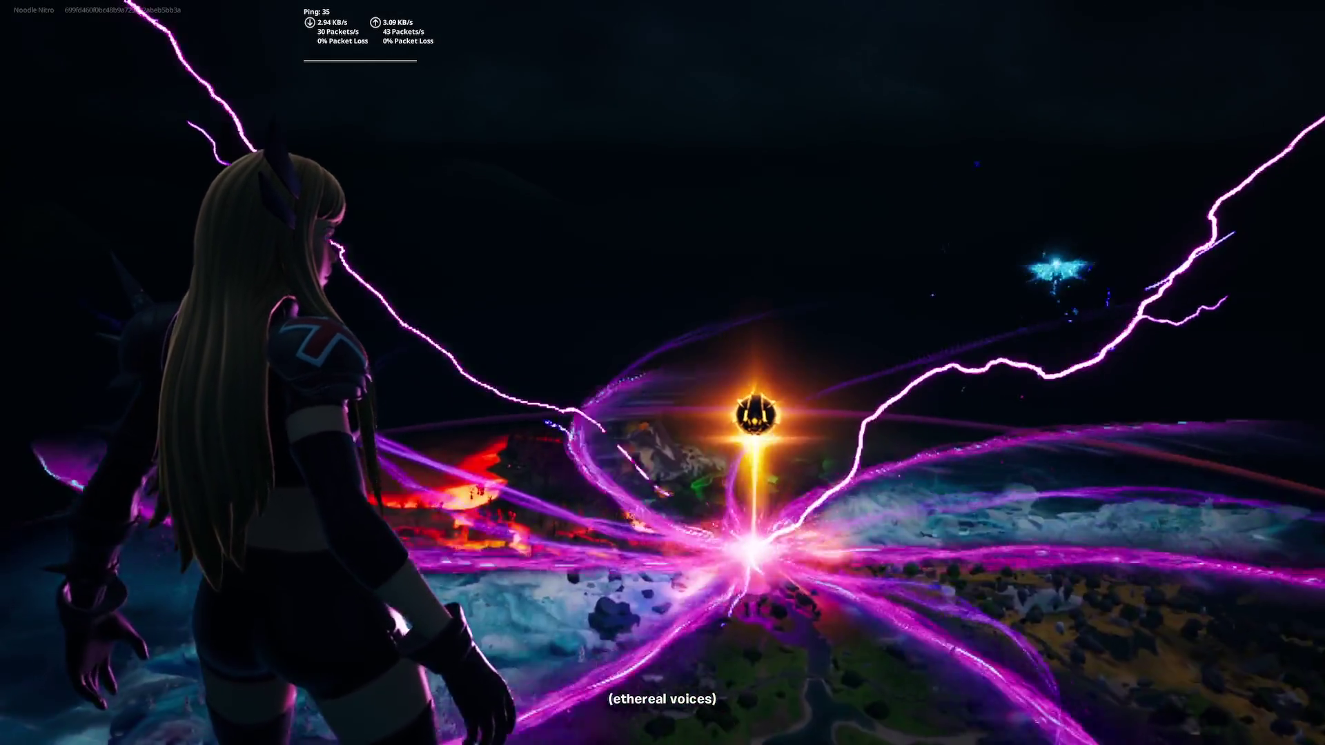 The fortnite live event fit Magik way to well
