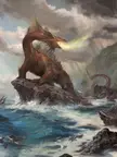 Sea Serpent by Lucas Graciano