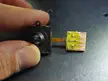 i just milled my 4th PCB, a basic board to help soldering some wires to this tiny flat connector. I'd like to connect it to an esp32 and make a controller to play retro games