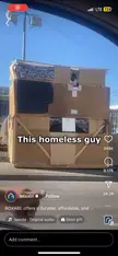 Boxabl founder advocates for the bulldozing of homeless man’s improvised shelter. 