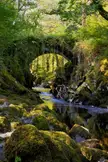 The Roman Bridge at Penmacho, Snowdonia National Park.