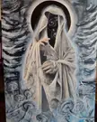 The Welcoming, oc, acrylic on canvas