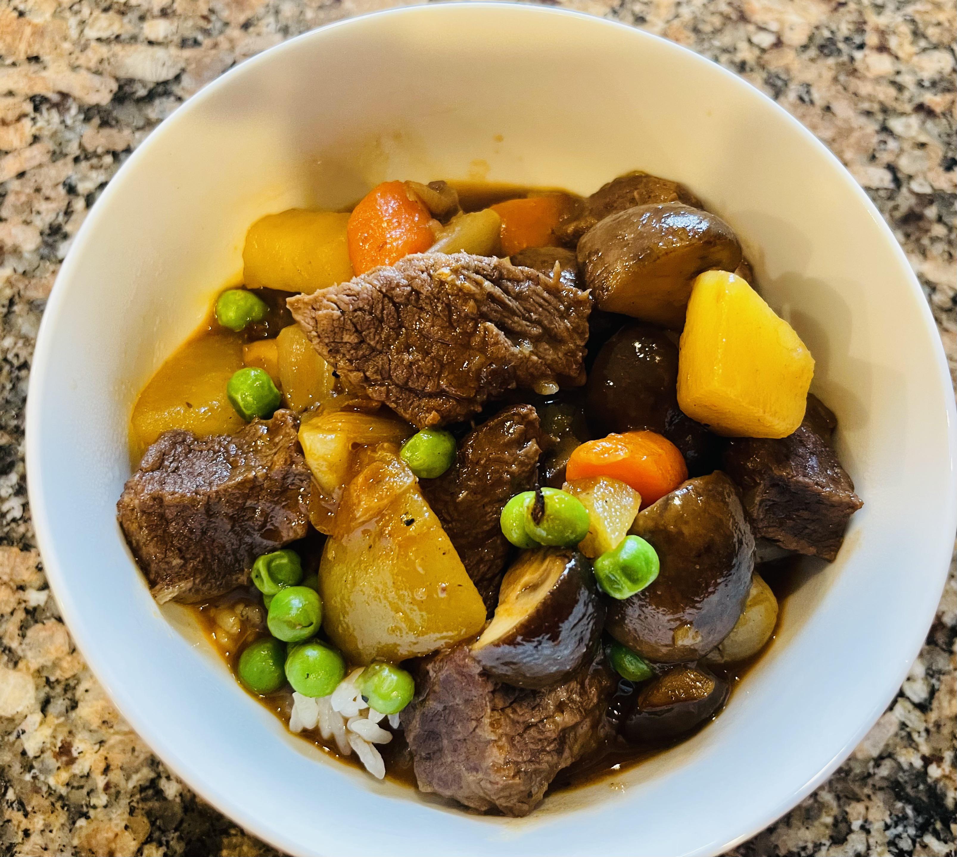[homemade] Beef stew over rice | Scrolller