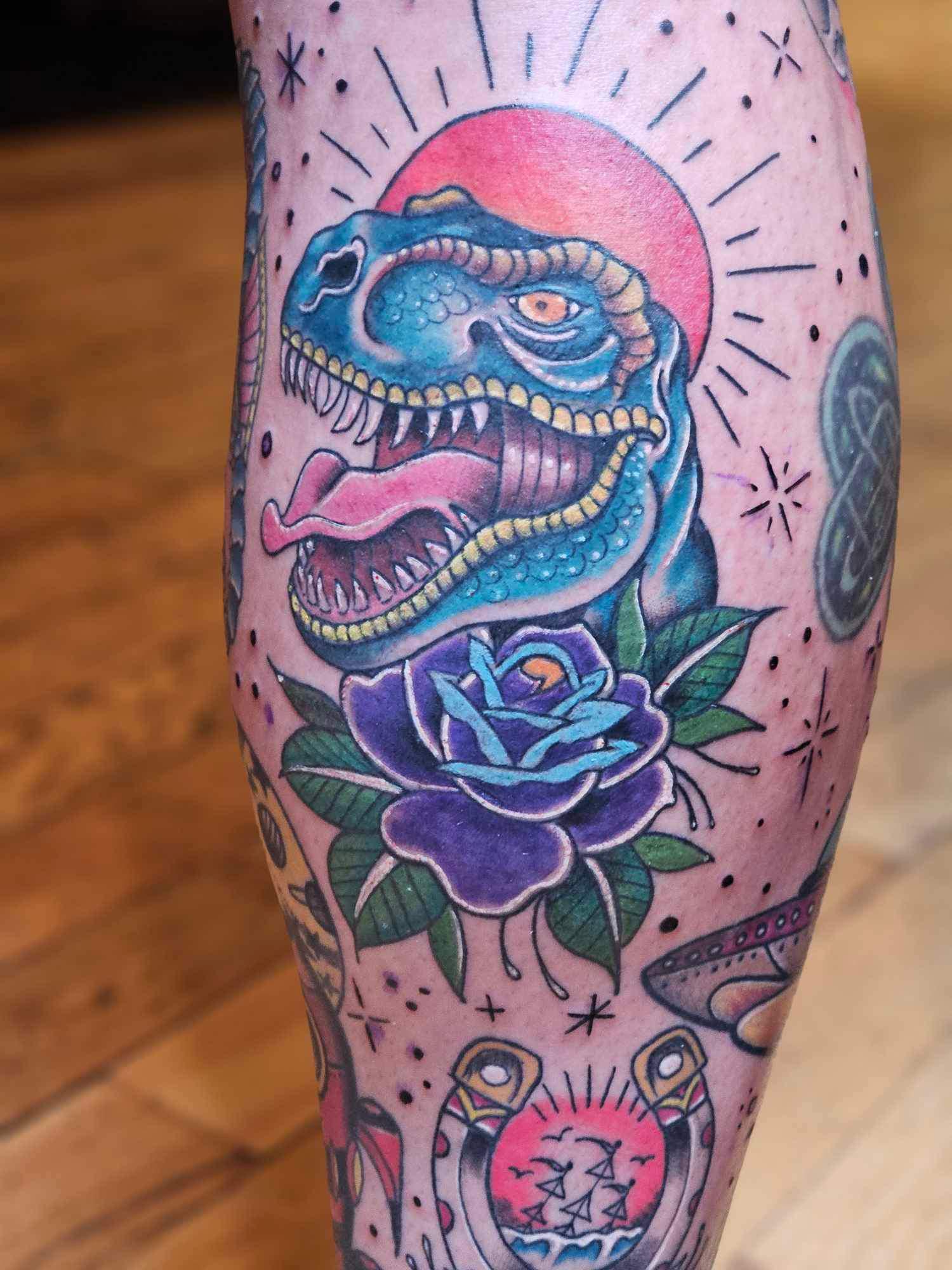 Discover more like Traditionaltattoos: Freshly done! Once healed I’m ...