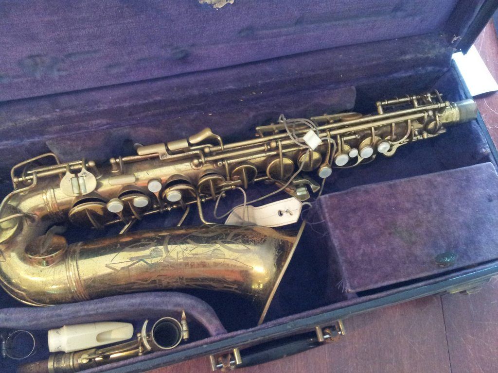 S Conn Naked Lady Alto Saxophone Passed From My Grandfather To Me X Pre