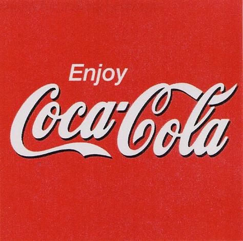 1996 "Enjoy Coca-Cola" Logo