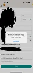 UPS App problem