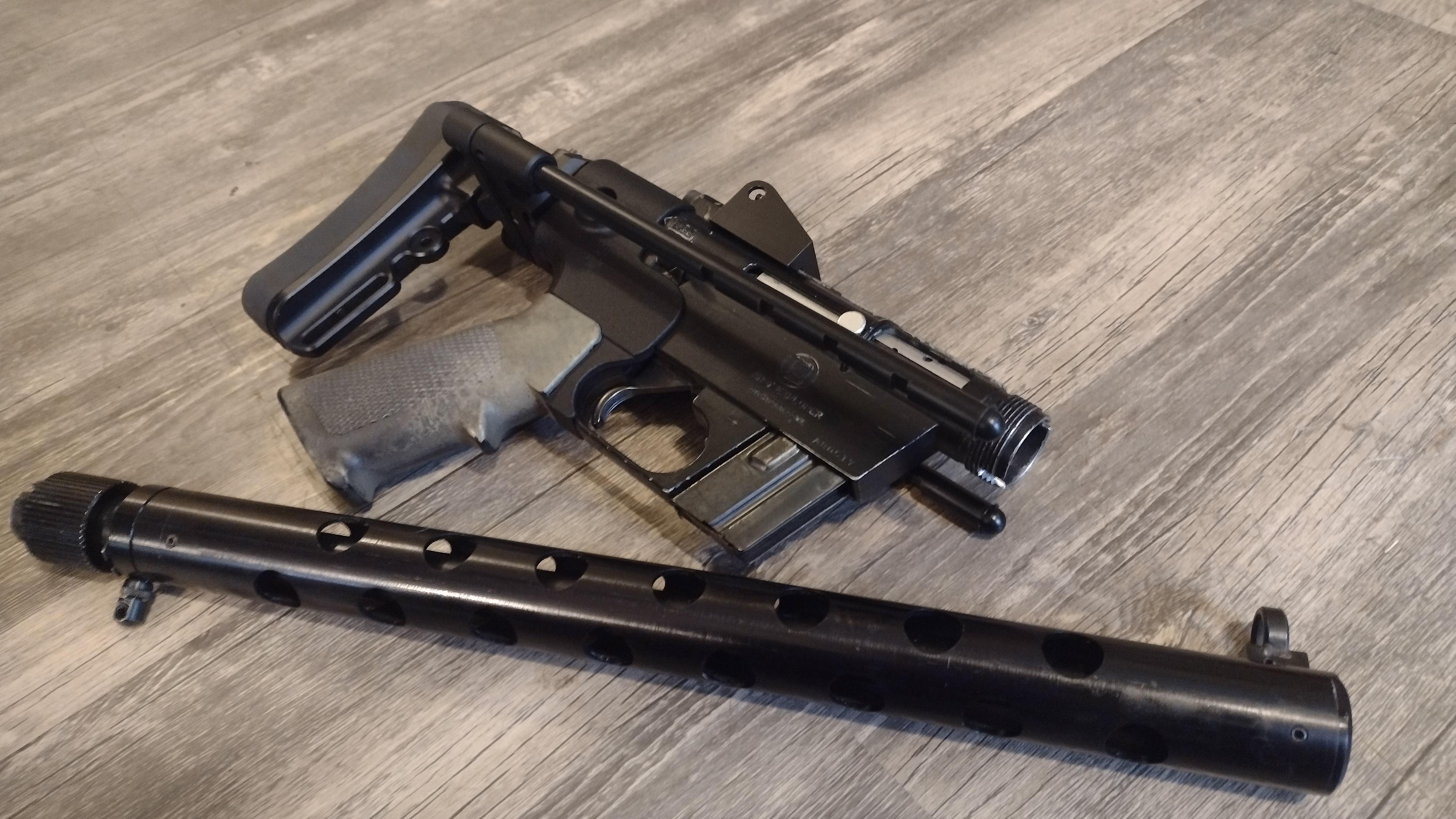 Modernized take on the Israeli Pilot AR7 Survival Rifle