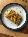 I’m only 31 and made this smoked salmon and smashed avocado on griddled wholemeal bread.