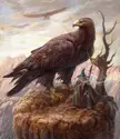 Gwaihir and Gandalf. Fan Art by Antonio J. Manzanedo