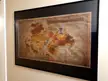My cloth map of Valisthea, framed and mount on my wall.