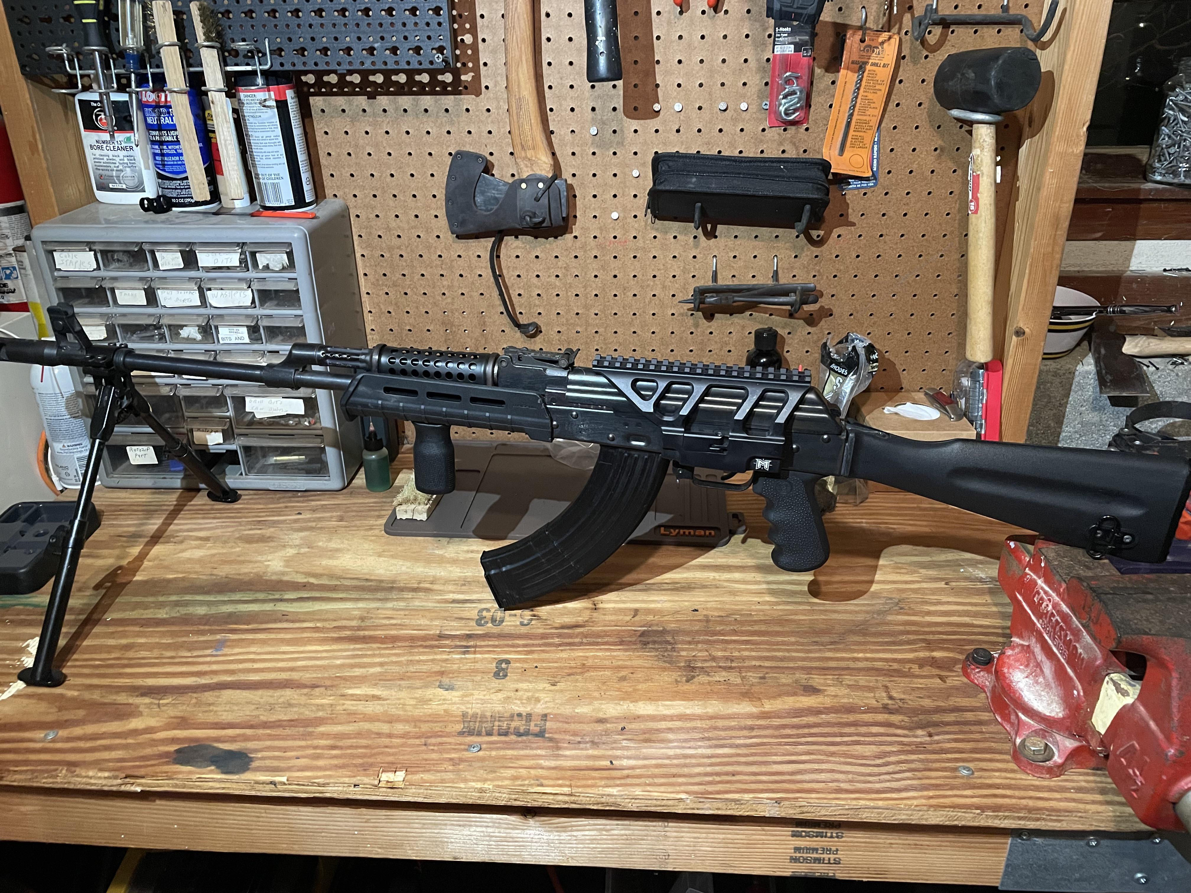 Finally got around to adding furniture to my rescued Norinco NHM-91.