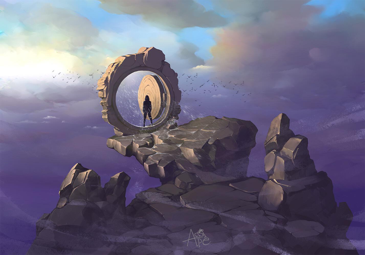 Winter door by Alex Petruk (APe)