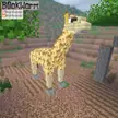 Minecraft Giraffe Armor Stand.