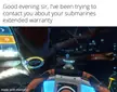 He just wants to sell insurance