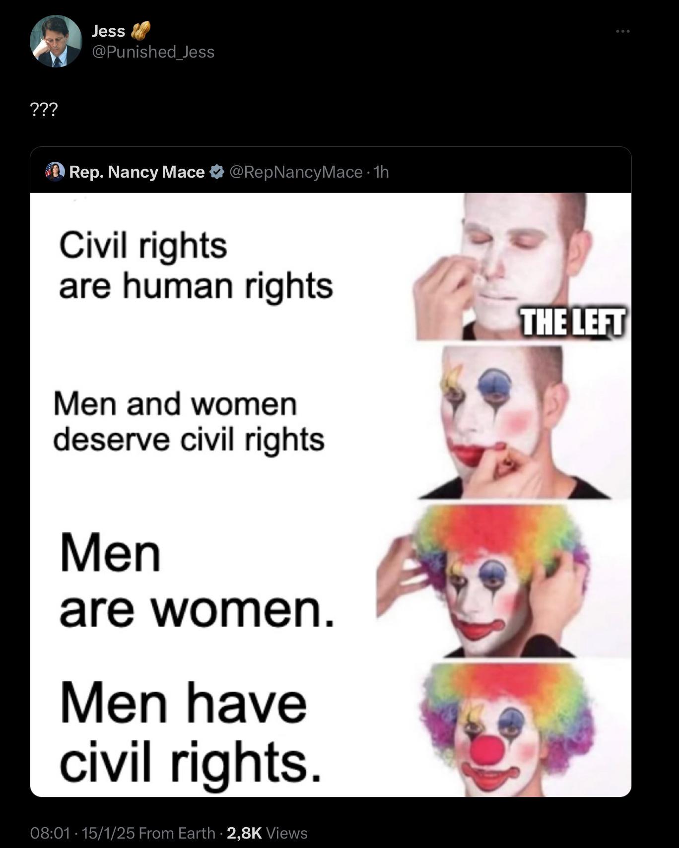 What the hell does Nancy Mace even mean here? | Scrolller