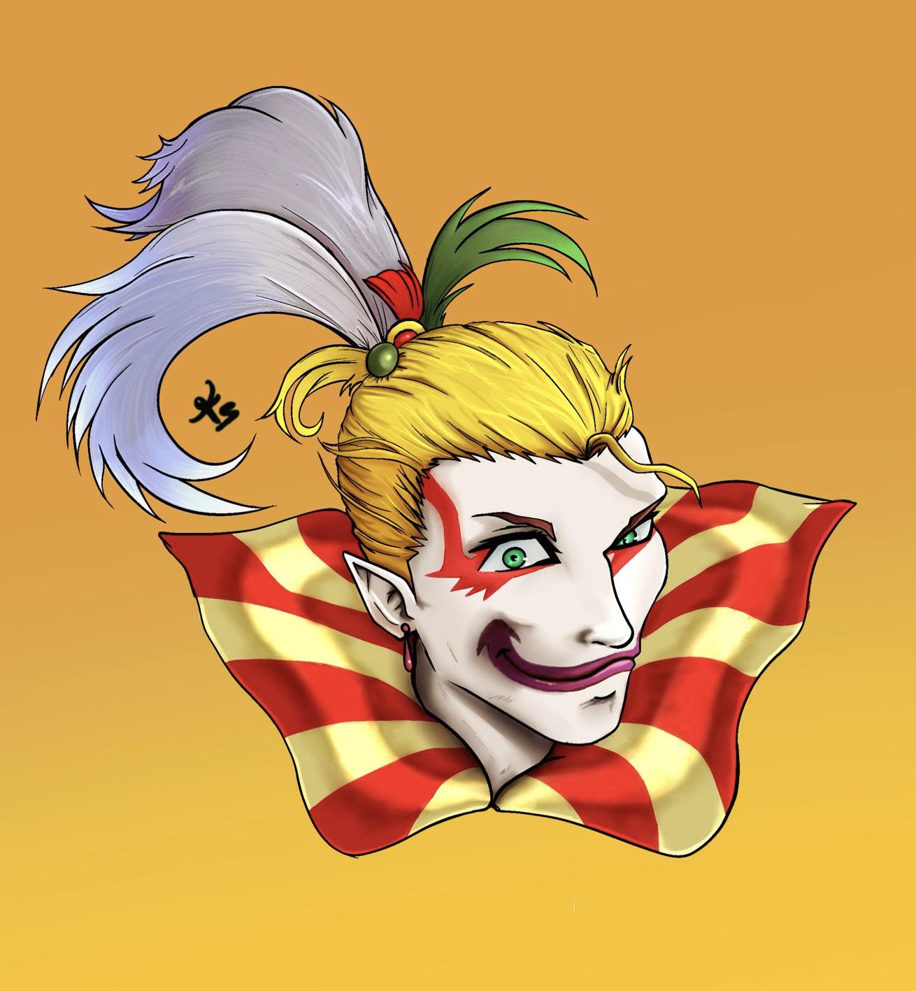 Kefka Palazzo fanart by me! | Scrolller