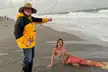 Bill Belichick (72) Catches Girlfriend Jordon Hudson, 24, as a Mermaid on the Beach for Halloween