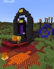 I redid an abandoned Nether Portal I found. Here's the result.