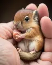 Beautiful little Squirrel, so cute 🐿❤️