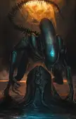 Xenomorph by artist rhuvenciyo