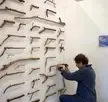 Stick collector... Dude has an armory collection