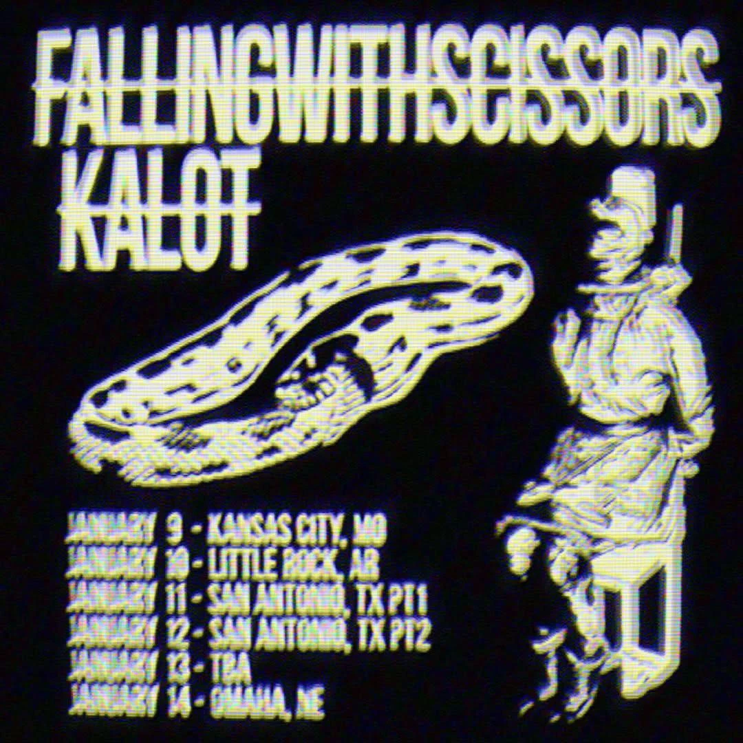 Fallingwithscissors Fallingwithscissors / Kalot - January 2025 tour dates | Scrolller