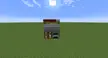 The smallest space to fit a crafting table, furnace, a bed and storage room. Comment if you know an even smaller build.