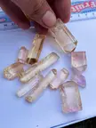 Just received these beautiful imperial topaz crystals from katlang. Very happy to add these to my collection