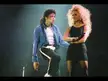 Michael Jackson and Sheryl Crow, "Bad" Tour, c. 1987-1989