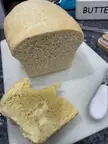 First sandwich bread loaf. I could have eaten the whole thing it was so good.