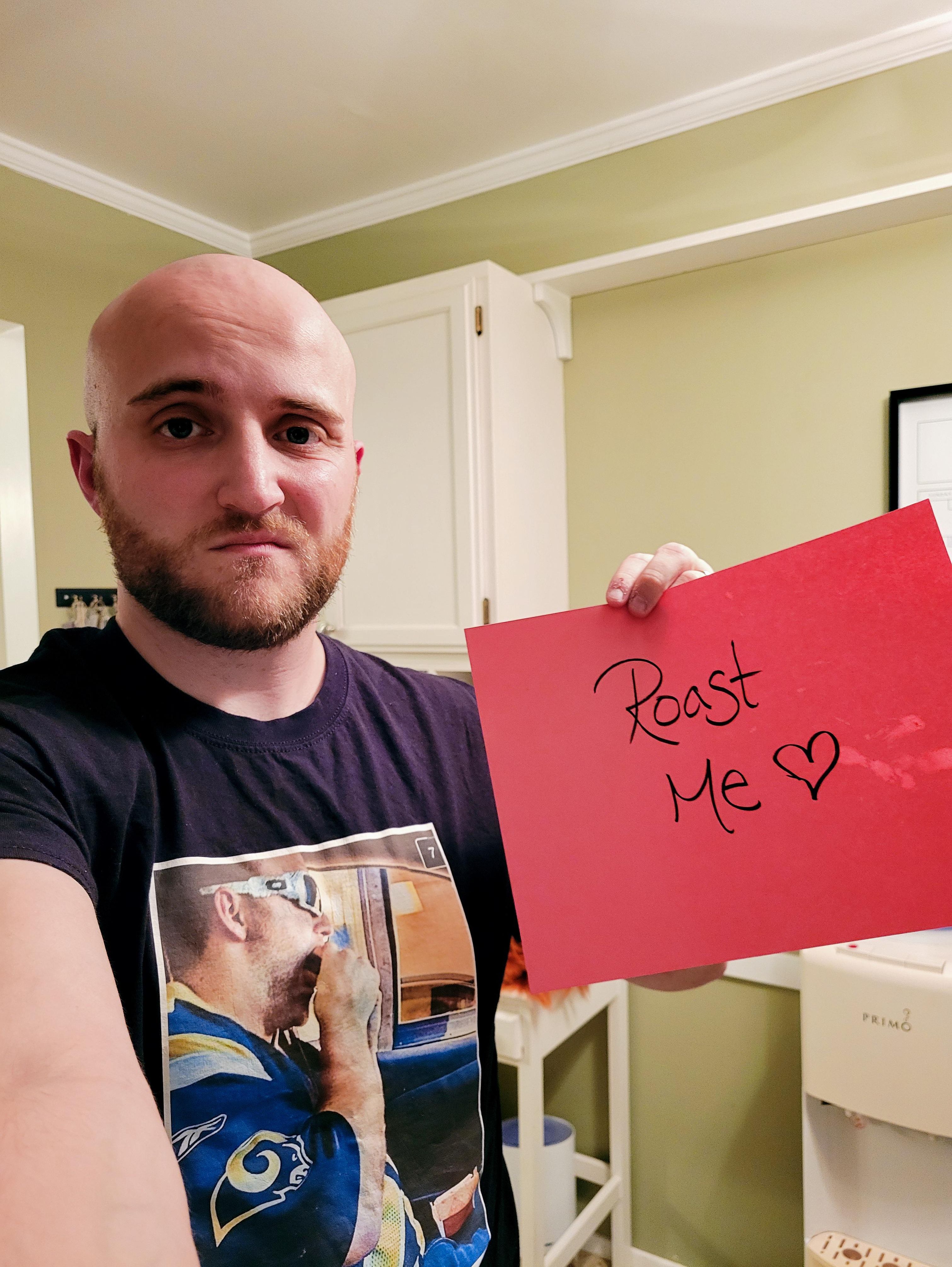 Mr. Clean....Howie Mendel....come on, be original. ROAST ME LOSERS ...